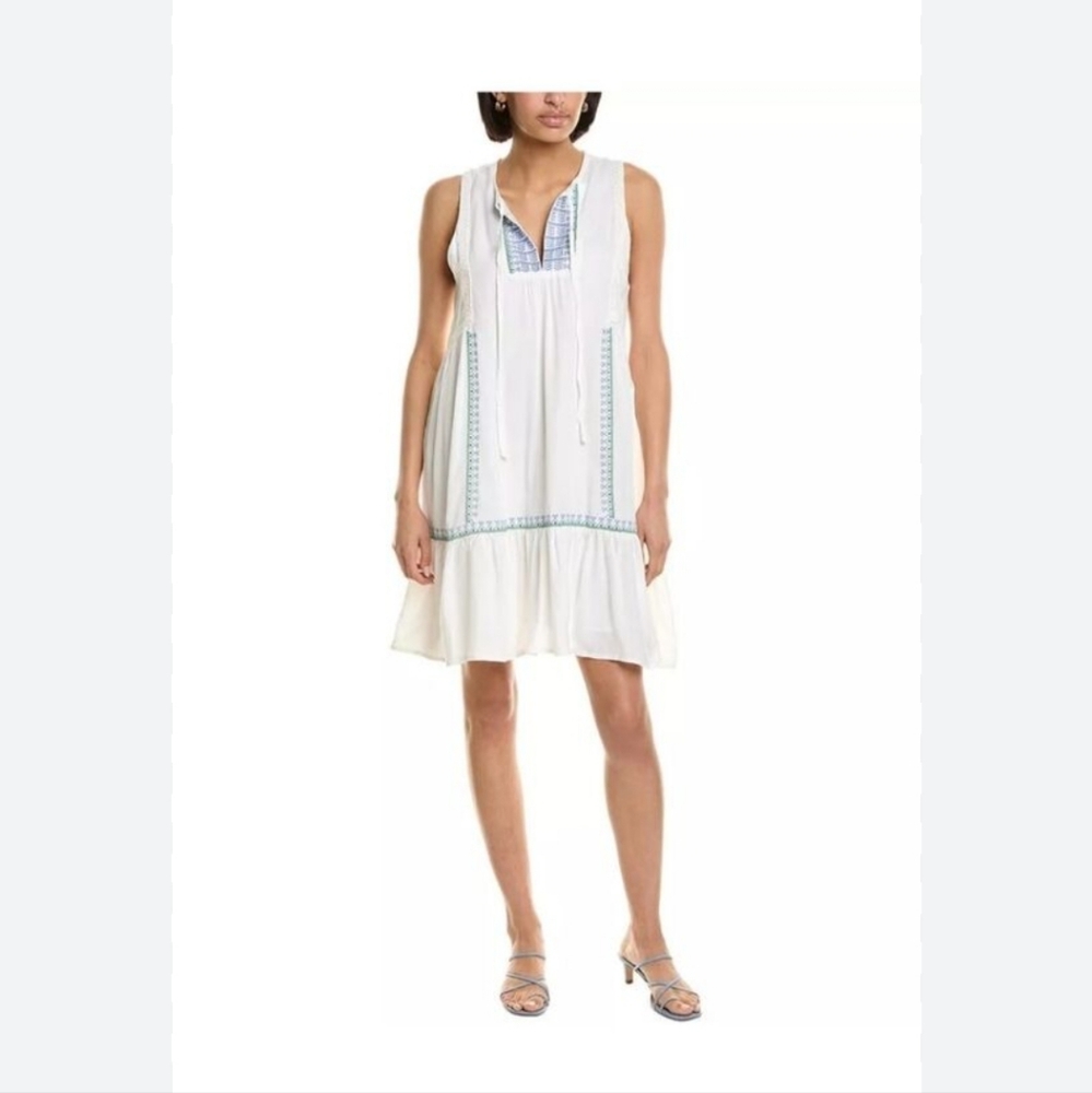 Hiho 100% Rayon Calypso Coastal Dress Size M, NWT